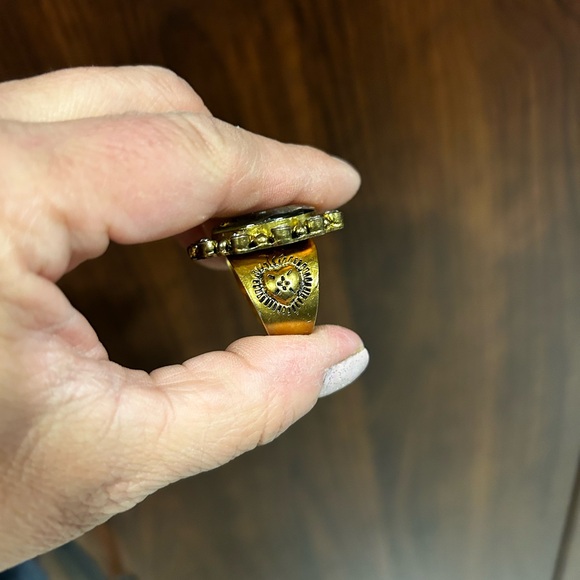 Virgin Saints & Angels Vintage San Benito Ring - Picture 6 of 9